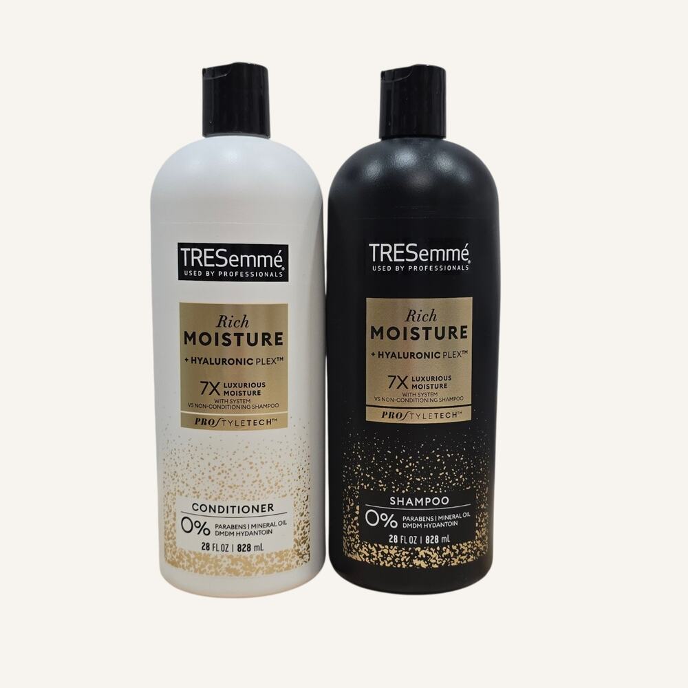 Set of Tresemme Rich Moisture Rich Moisture Shampoo and Conditioner 28 oz each